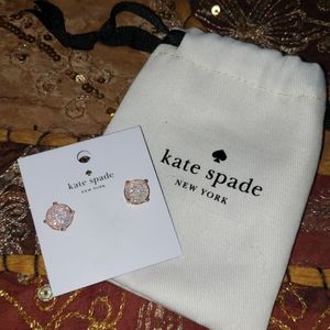 Kate Spade Opal Glitter Earrings Studs